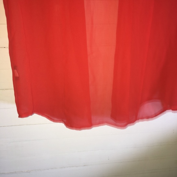 Rock & Republic Coral Chiffon Long Sleeve Blouse - Picture 6 of 8